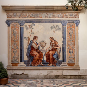 The History Of Tile Murals: A Journey Through Time - Tilemuse