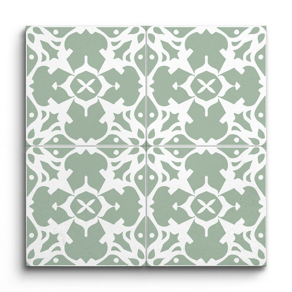 Sagefloral Encaustic Elegance Tile (Sample.250522.lvpab)