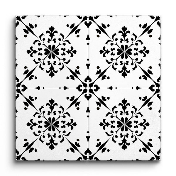 Encaustic Floralis Radialis Charm (Sample.250528.fhhtf)