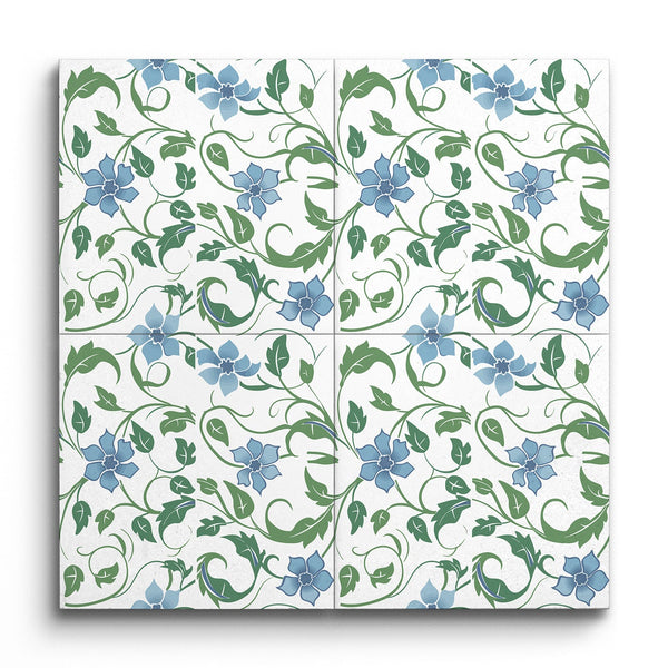 Enchanted Vines of Azure and Emerald (Sample.250725.bxfiw)