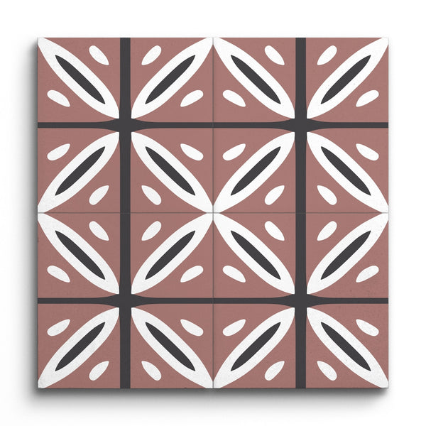 Encaustic Geomantica (Sample.250527.vnocz)